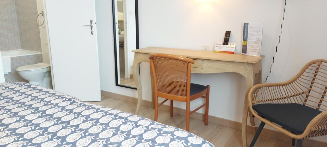 Logis Hotel Vannes Nord Le Clos Des Hortensias Locqueltas Zewnętrze zdjęcie